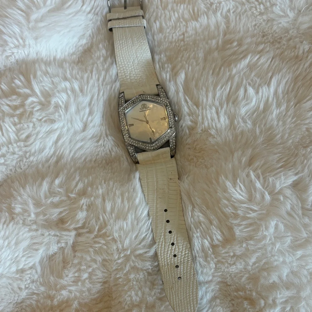 Jennifer Lopez Silver White Watch Crystals Bling